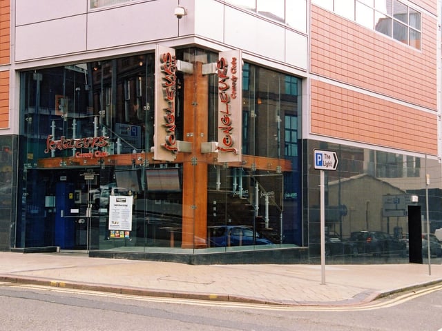 Jongleurs Comedy Club located in The Cube. It has launched the careers of many comedians including Frank Skinner and Harry Enfield. The Leeds branch opened in 2003 and has a seating capacity for 1,500.