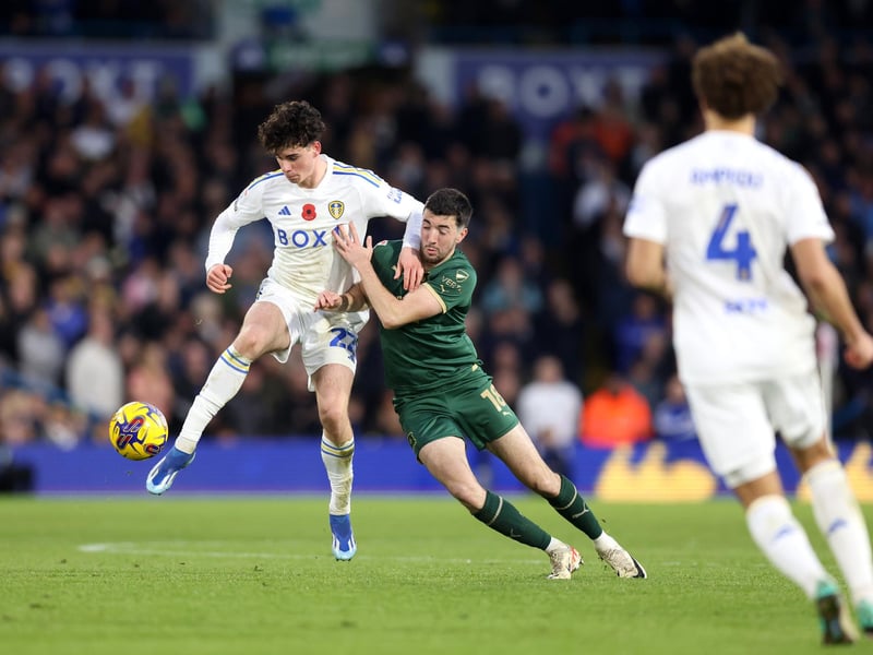 It feels unlikely that Djed Spence will make his return in the form of a start at right-back, so Archie Gray is a good option for Farke until the Spurs loanee is fully ready.