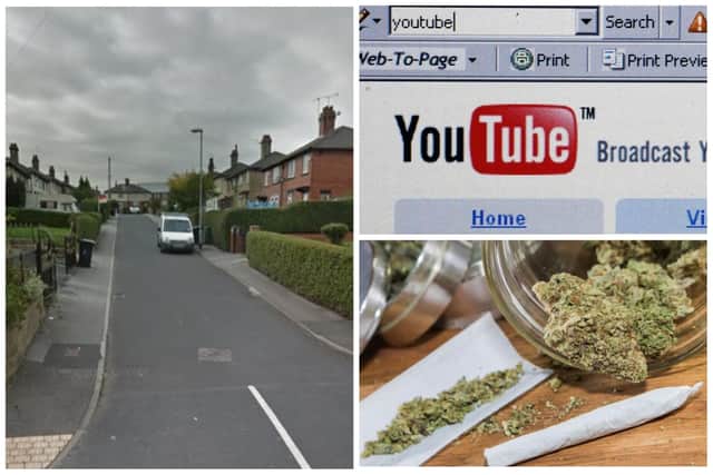 Police raided the property on Parkside Parade where they found a couple growing a cannabis farm after learning about it from YouTube. pics by Google Maps / National World / Getty)