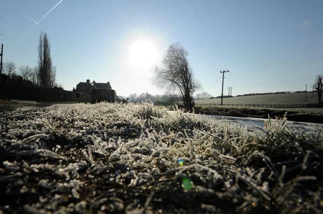 Temperatures are expected to drop below freezing overnight as temperatures fall this week. Picture: Bruce Rollinson