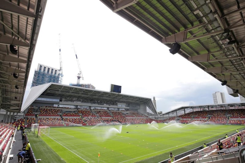 The new kids on the block. Brentford's first season in the Premier League and an opportunity for fans to visit a new stadium. Only opened in September 2020, it is home to both the Bees and rugby union side London Irish.