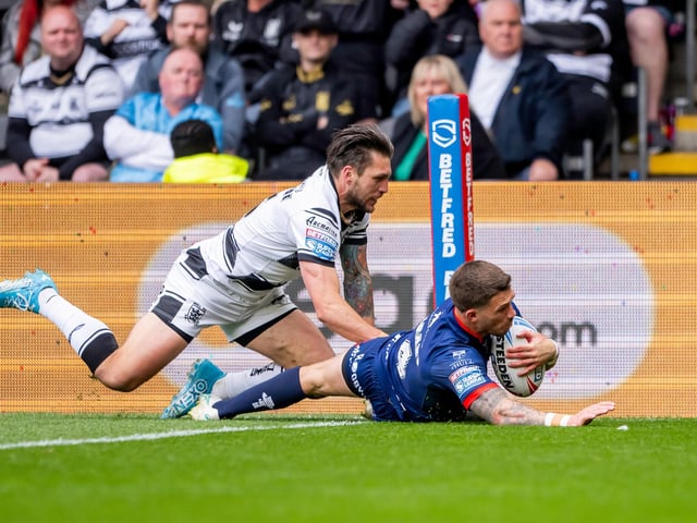 The centre underwent surgery after sustaining a knee injury at Magic Weekend, in May. The recovery time was four months.