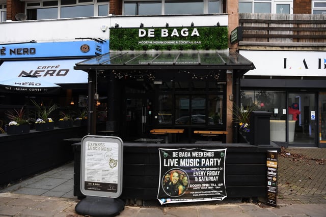 De Baga in Headingley has a five star rating. Visitors said: "Without a doubt the BEST meal out we have had in ages, never mind the best curry. The food was exceptionally outstanding from start to end."