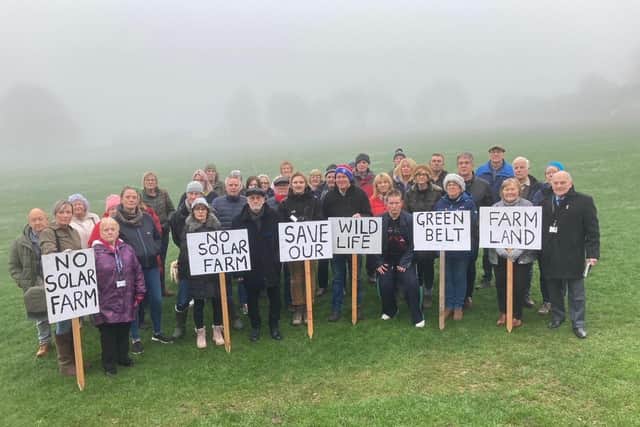 The Save Sitlington residents group has been set up to fight plans for a major solar farm across straddling the border of Wakefield and Kirklees