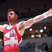 Full focus: Leeds gymnast Harry Hepworth of Team GB won a gold and a bronze at the European Championships (Picture: Getty Images)