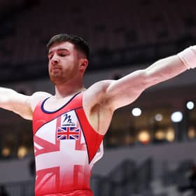 Full focus: Leeds gymnast Harry Hepworth of Team GB won a gold and a bronze at the European Championships (Picture: Getty Images)