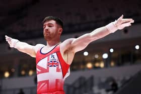 Full focus: Leeds gymnast Harry Hepworth of Team GB won a gold and a bronze at the European Championships (Picture: Getty Images)
