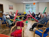 AVSEDplus members playing Tennis to keep their fitness a priority