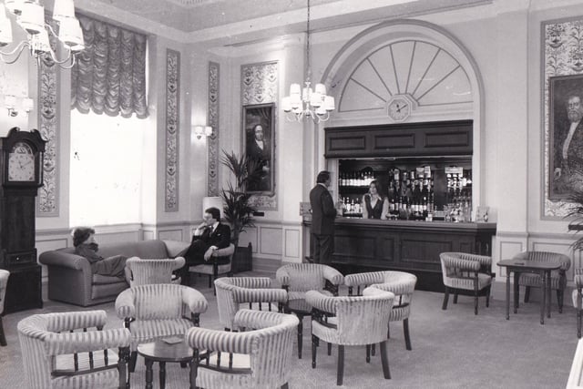 A refurbished Metropole cocktail bar pictured in June 1981.