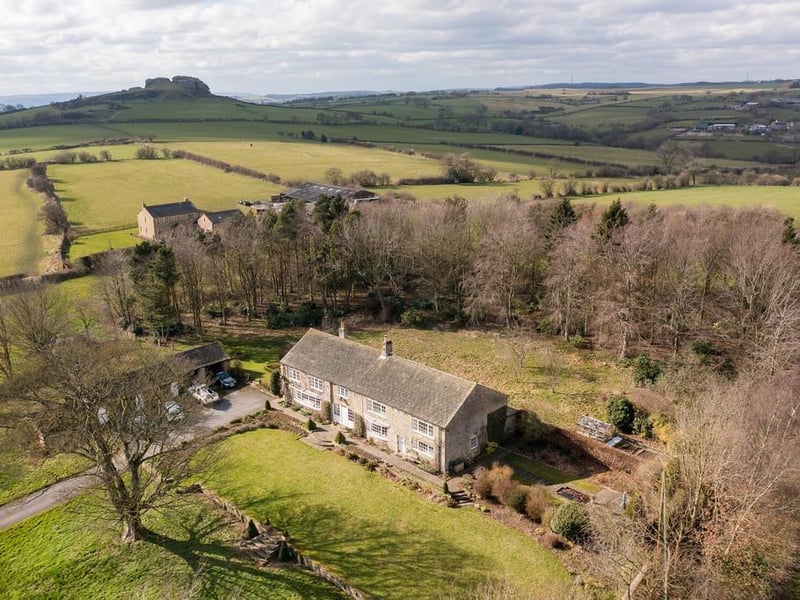 Newhouse Farm on Cragg Lane sold for £2,046,000 in August 2022. The home is set in almost eight acres of land, including a garden, woodland and grassland, and has a total of five bedrooms and three reception rooms.