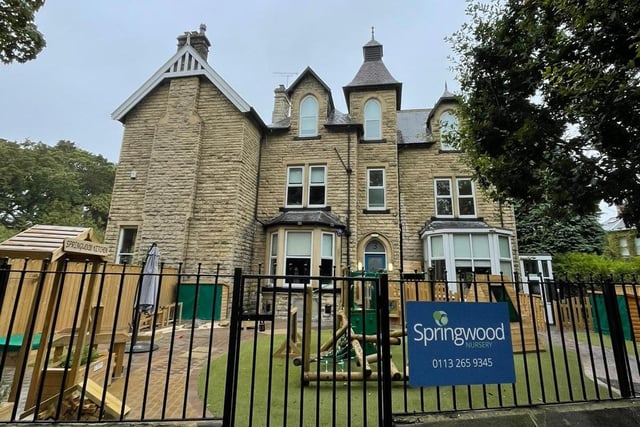 Based on Springwood Road, in the leafy suburb of Oakwood in north Leeds, Springwood Nursery was inspected in May this year. Ofsted rated it as 'Outstanding', the highest possible grade given by the education watchdog.