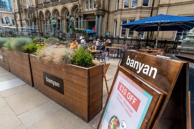 Danny recommended the Christmas menu at Banyan, which has sites in Leeds city centre and Roundhay. It's three-course set menu includes the option of roast turkey with all the trimmings.