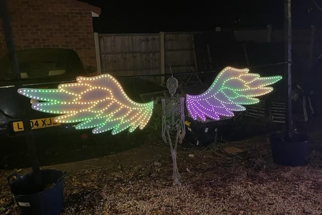 The owner of the home in Cross Gates said: "Every year we have a display on the house but this year we decided to go one set further and create a walk-through."