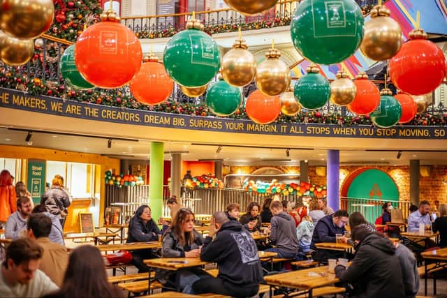 The market will run for seven weeks and there will be masterclasses, bars and games as well as an array of food and drink options on the lower ground level.