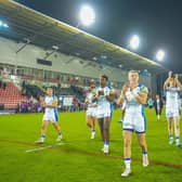 Leedds Rhinos hit back from 16-0 down to win 22-16 at Leigh Leopards.