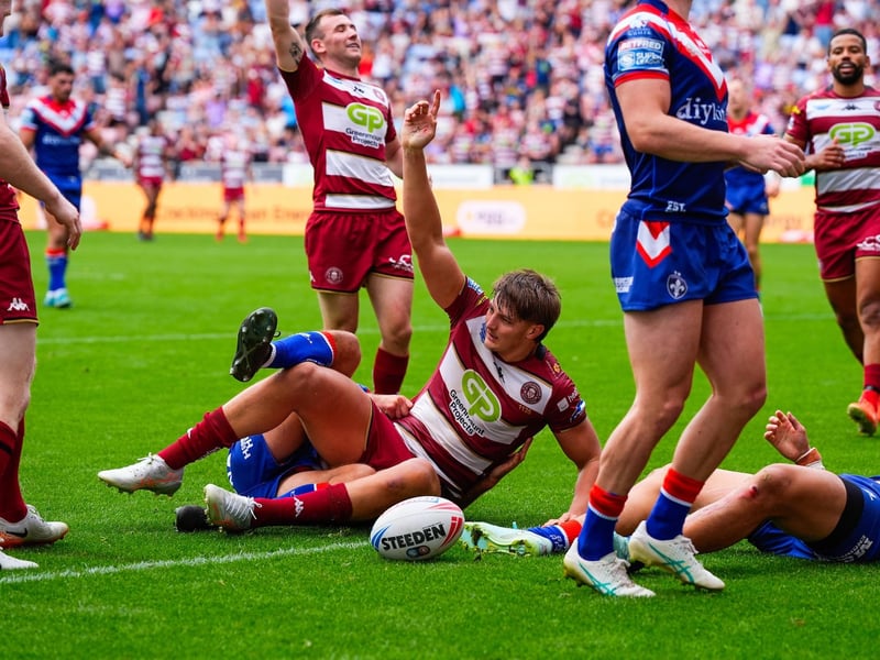Catalans Dragons (A, win), St Helens (A, lose), Castleford Tigers (H, win), Leeds Rhinos (H, lose). Predicted final points: 38 (fourth place).
