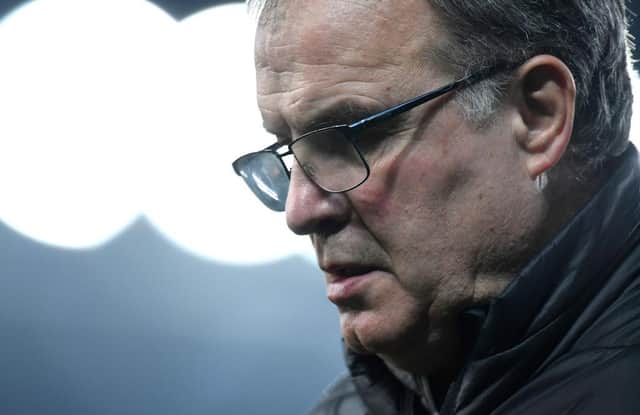 Marcelo Bielsa, Manager of Leeds United. (Photo by Peter Powell - Pool/Getty Images)