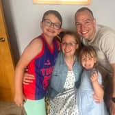 Olivia Drury and family.