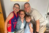 Olivia Drury and family.