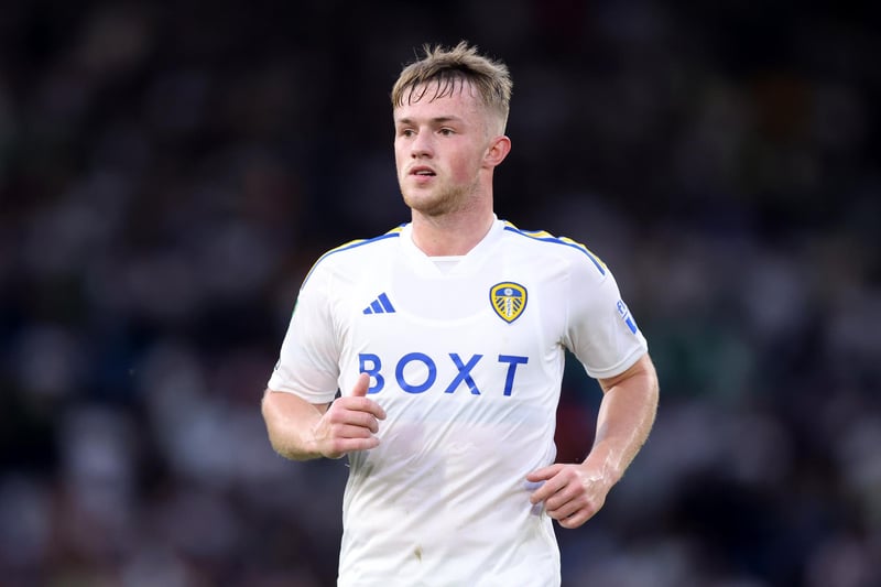 It's not quite happening for Gelhardt as a no 9 at present but the 21-year-old did score the goal that drew Leeds level against Shrewsbury and he looks the obvious starter in the position at Salford if Farke wants to rest the likes of Piroe and Georginio Rutter. The ninth and final change, in for Rutter.