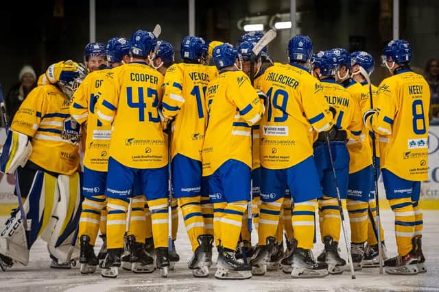 DERBY DUEL: Leeds Knights have shown what they are capable of this season - head coach Ryan Aldridge just wants to see it more often. Picture: Knights Media.