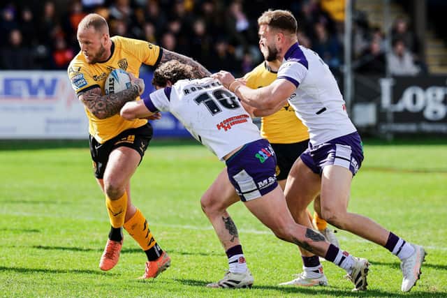 Joe Westerman is out of Castleford Tigers' squad for Sunday's game at Wigan Warriors. Picture by Alex Whitehead/SWpix.com.