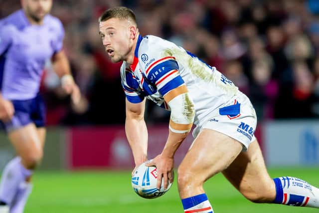 Thomas Doyle in action for Wakefield Trinity against Hull KR last season. Picture by Allan McKenzie/SWpix.com.