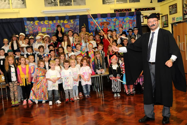 Hedworth Lane Primary School celebrated it's 100th anniversary with a look back through the decades in 2013. Does this bring back happy memories?