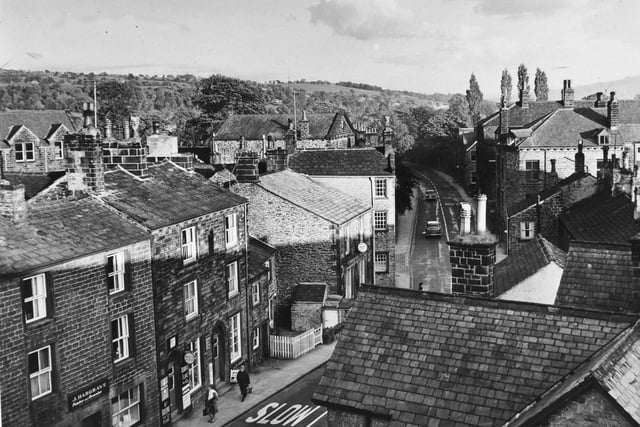 The village of Addingham pictured in October 1960.