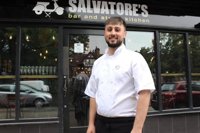 Salvatore Dammone is the chef patron of the new Salvatore’s Bar & Street Kitchen