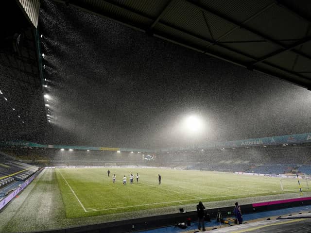 Elland Road, the home of Leeds United. (Photo by Jon Super - Pool/Getty Images)