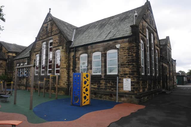 Moortown Primary School was rated Outstanding in all five inspected categories. Picture: Steve Riding