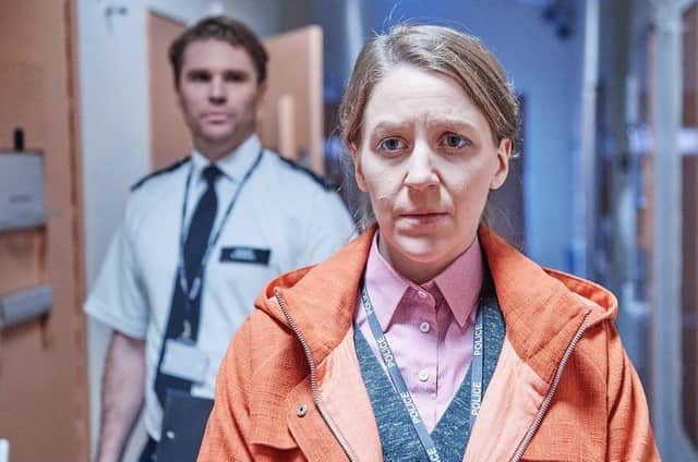 Gemma Whelan as Det Sgt Sarah Collins in ITV police drama The Tower