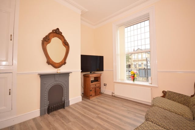 There are several original fireplaces in rooms throughout the property, including bedrooms.