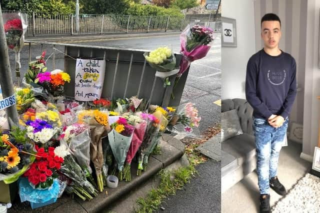 The victim received treatment at the scene and was taken to Leeds General Infirmary. Picture: PA/WYP