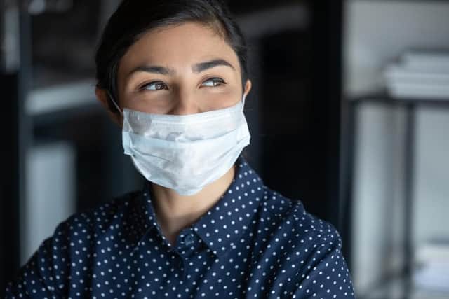 The UK government is now advising that people in England should start to wear face coverings in public
