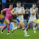 Tom Nicholson-Watton, seen in pre-season action agianst Hull KR, has been included in Leeds Rhinos' 21-man squad for Friday's visit of Huddersfield Giants. Picture by Steve Riding.
