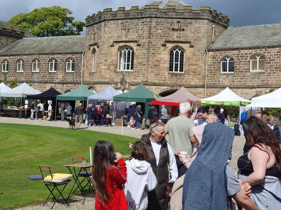 Real Markets at Ripley Castle on Sunday December 10 will feature a special visitor from the North Pole and carols from local school children. Visitors can make a day of it and enjoy a walk in the beautiful setting, with free access to Ripley Castle's grounds and gardens on market day. Dogs on leads are welcome too