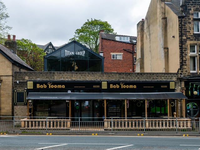 We've reached the north end of Roundhay Road and crossed over, and our first stop on this side of the loop is Bab Tooma, named after the gateway to one of the world's oldest cities - Damascas in Syria. The restaurant serves authentic food from The Levantine, the historical name given to the Eastern Mediterranean, including hot and cold mezze, grills and Arabic desserts. Bab Tooma boasts an outdoor seating area, too.
