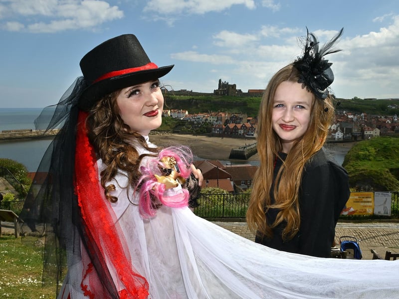 Edee and Emily enjoy the day