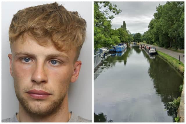 Laughing armed robber stabbed man and pushed him in Leeds canal to ...
