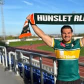 Kobe Rugless seen at South Leeds Stadium after joining Hunslet RLFC in pre-season. Picture by Phil Hodgson/Hunslet RLFC.