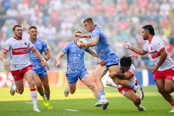 A mid-season rest might not be a bad thing for Leeds Rhinos captain Ash Handley. Picture by Allan McKenzie/SWpix.com.