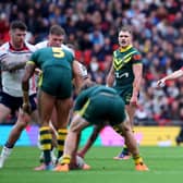 Liam Moore seen refereeing last year's first Ashes Test between England and Australia at Wembley. Picture by Ed Sykes/SWpix.com.
