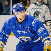 SIDELINED: Kieran Brown sits out this weekend's games against Telford. Picture: Rob Halls/Knights Media.