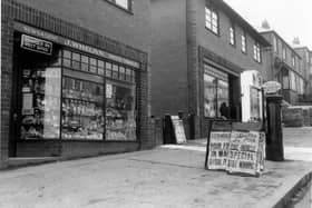 J. Whelan, tobacconist, newsagents and Post Office on Brander Road pictured in April 1939.
