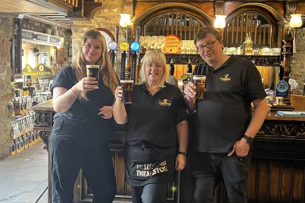 New Visitor Centre Manager Nichola Bramley will be joined by Dave Harley and Bee Horner