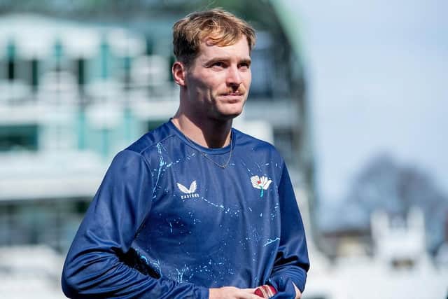 BRIGHT FUTURE: Ben Cliff, pictured during pre-season training at Headingley. Picture by Allan McKenzie/SWpix.com