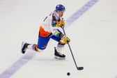 OUT: Import defenceman Sam Dunn was missing from the Leeds Knights line-up at Solway Sharks through an injury suffered the night before at home to Hull Seahawks. Picture: Rob Halls/Knights Media.