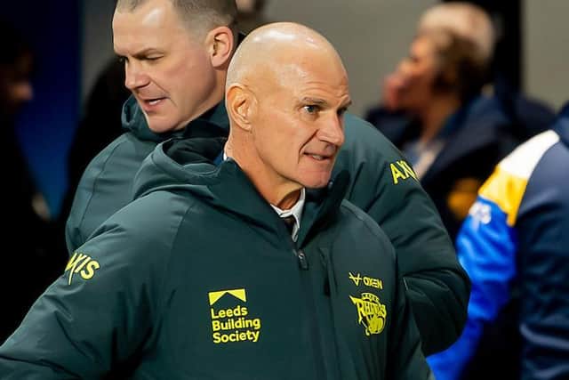 Leeds Rhinos coach Brad Arthur. Picture by Allan McKenzie/SWpix.com.